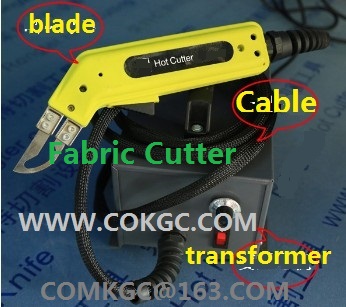 RTP1 Cutter with flat tip cutter	Fabric Cutter Voltage:110V-220V Power: 500W Adjustable Temp Please note it should be suitable for all the blades P1500033, P1500027, P1500028,(could fit flat tip) RTP1 Cutter with round tip cutter	Fabric Cutter Voltage:110V-220V Power: 500W Adjustable Temp Please note it should be suitable for all the blades P1500036 and P1500034 (could fit round tip) 2" blade	2" blade (P1500027) 4" blade 	4" blade (P1500028) Special-Shaped Blade	Special-Shaped Blade T=0.8mm (P1500036) Special-Shaped Blade 	Special-Shaped Blade T=0.8mm (P1500034) Hollow Round Blade 	Hollow Round Blade 11.5mm dia 